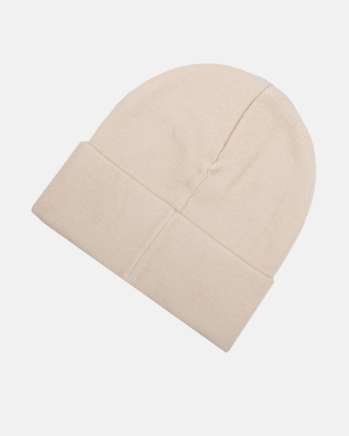 KNIT CUFFED BEANIE BEIGE