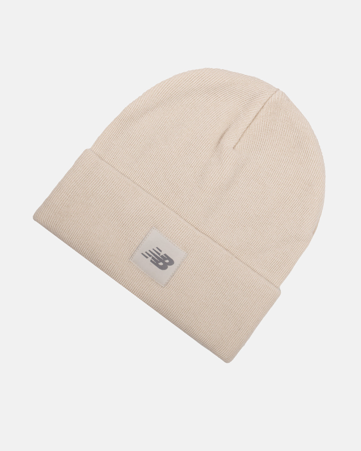 KNIT CUFFED BEANIE BEIGE