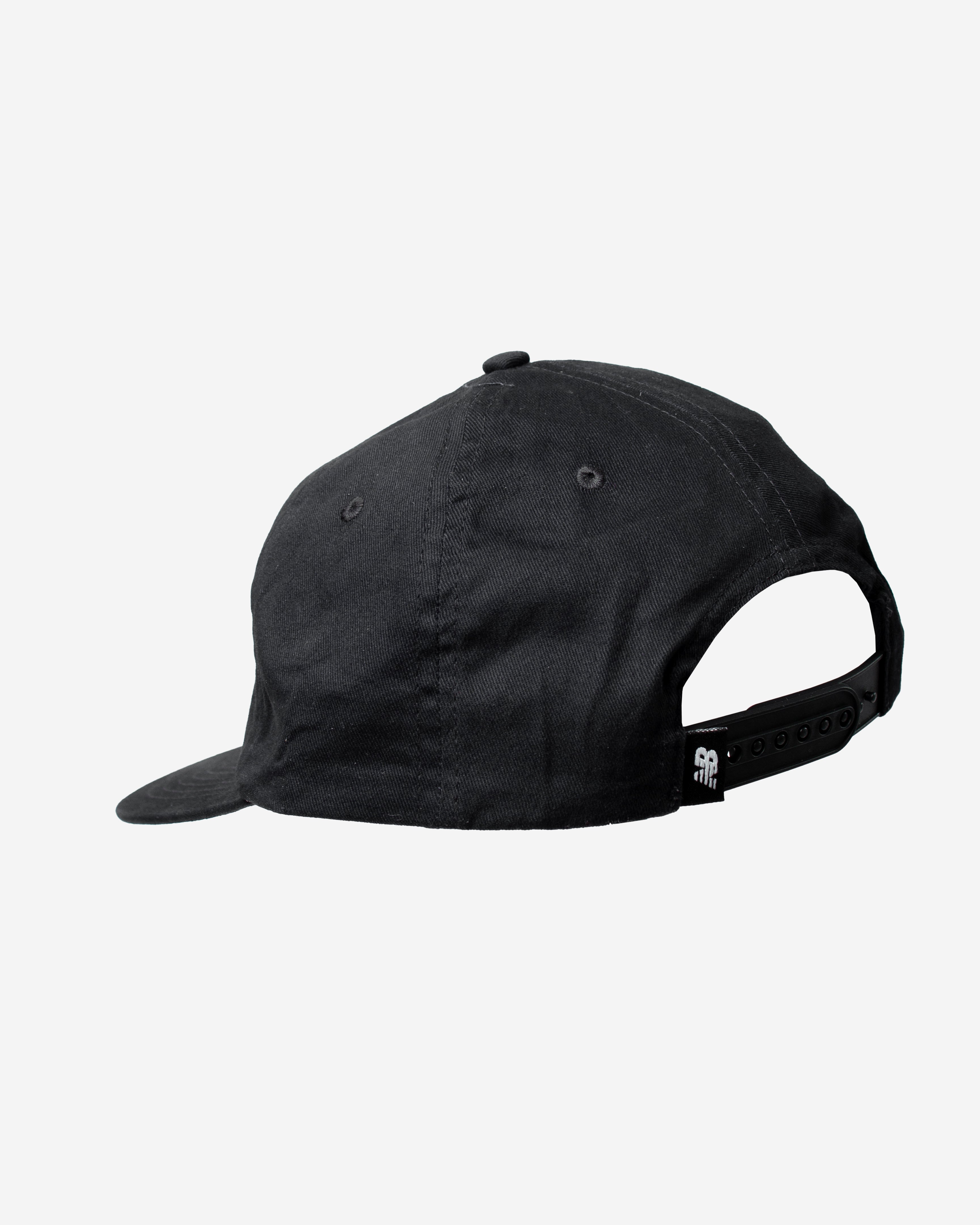 6 PANEL DECONSTRUCTED HAT NERO