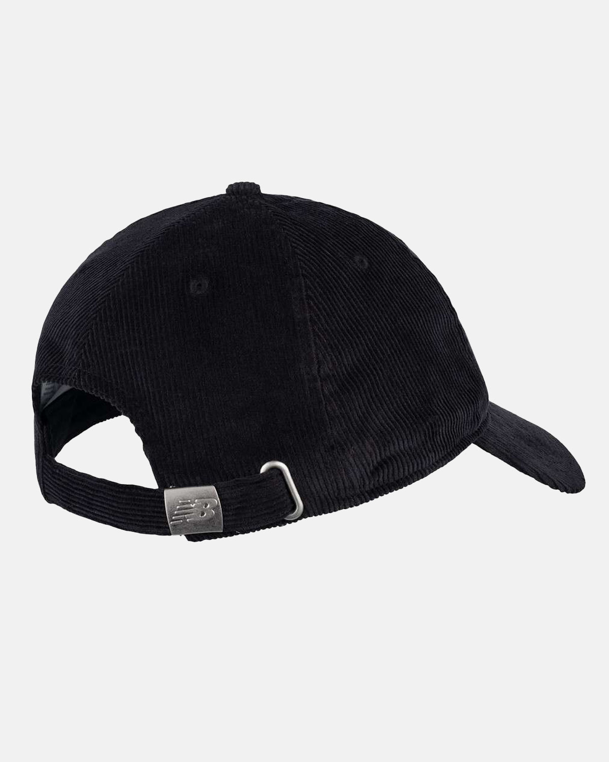 6 PANEL WASHED CORDUROY HAT  NERO