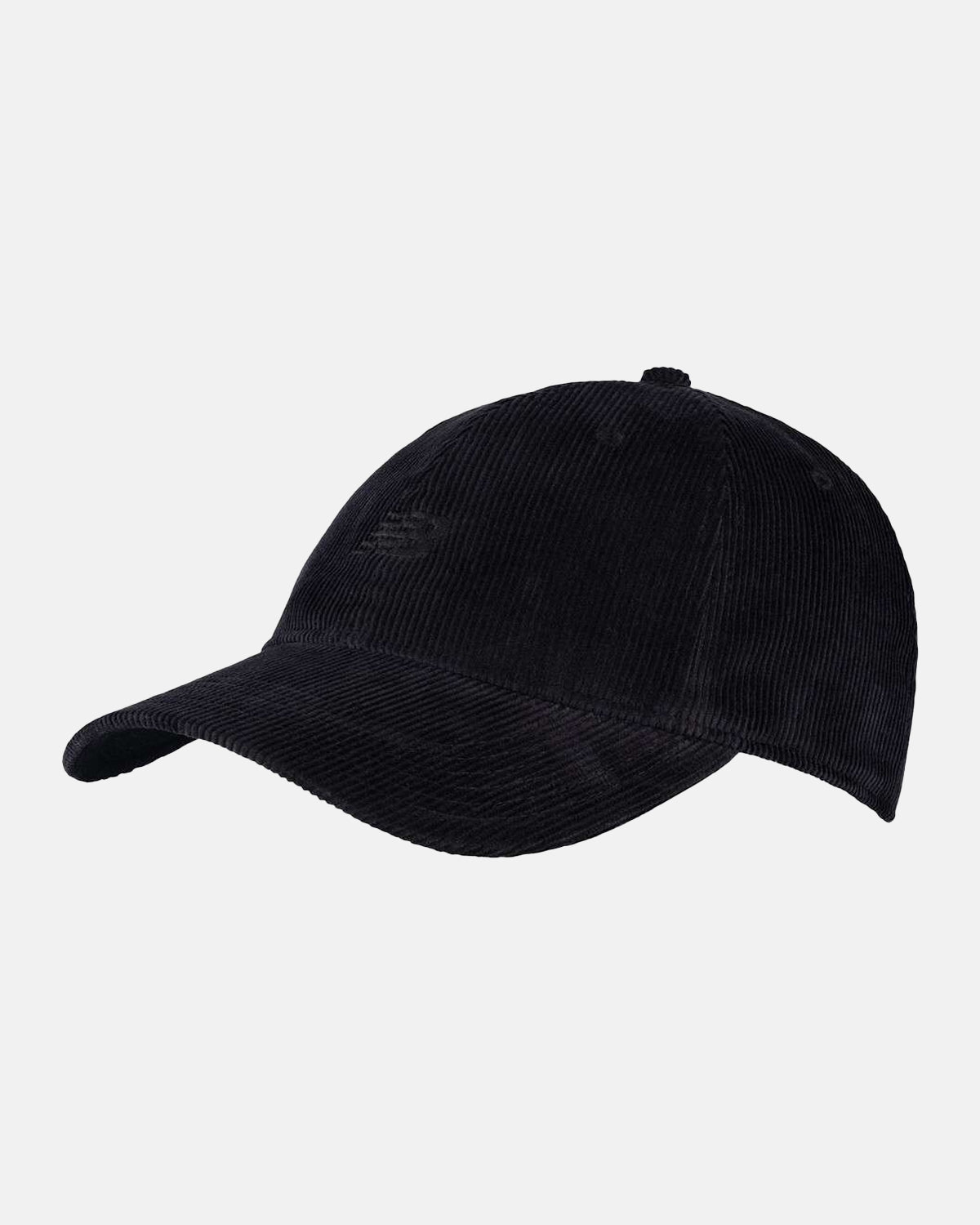 6 PANEL WASHED CORDUROY HAT  NERO