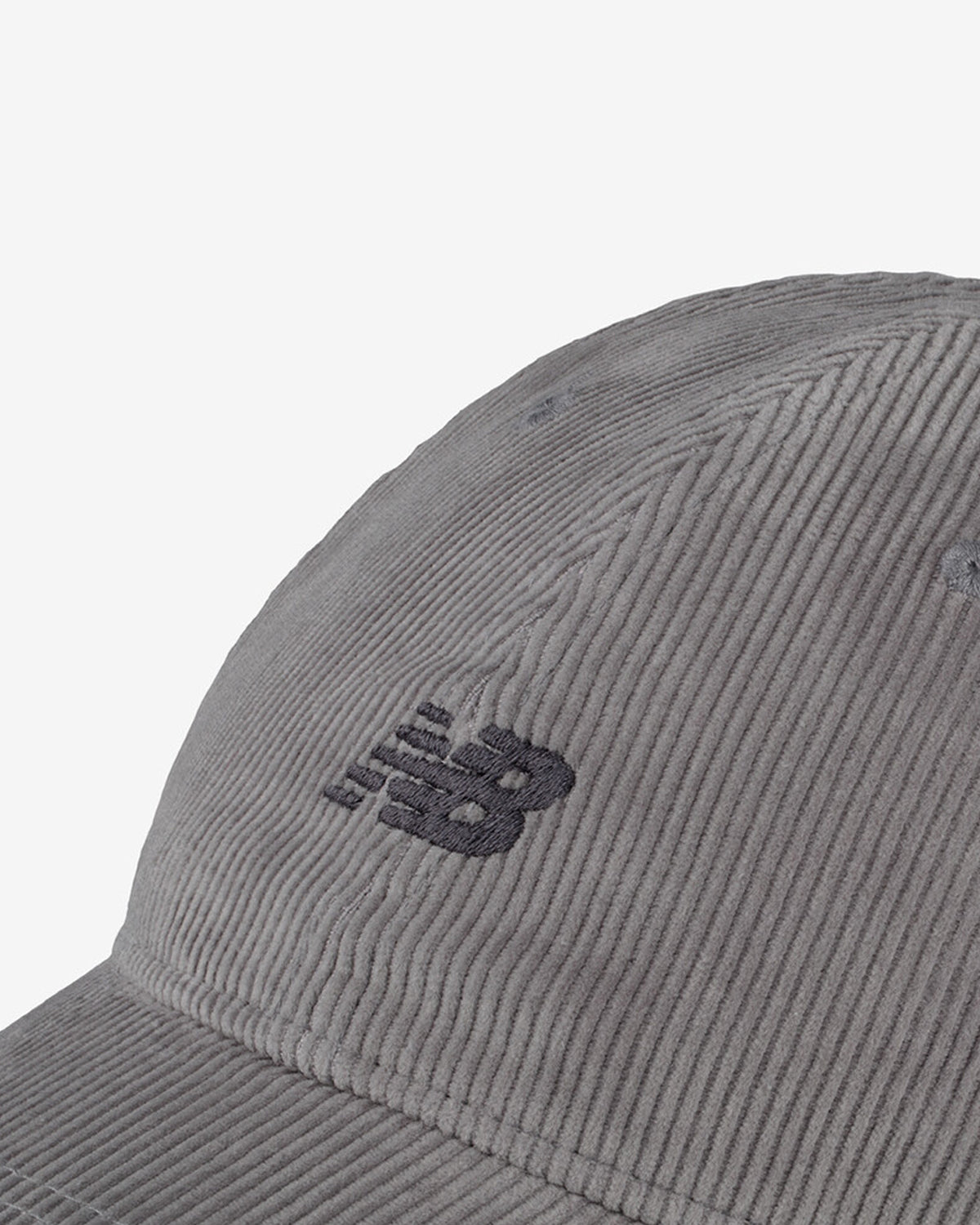 6 PANEL WASHED CORDUROY HAT GRIGIO